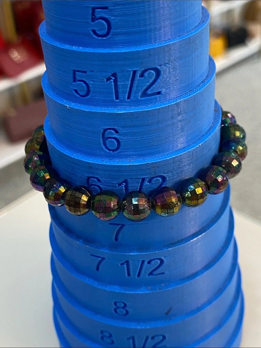 Love beaded bracelet